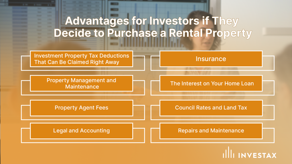 Advantages for purchasing a rental property